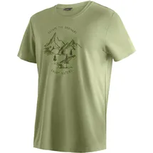 Maier Sports Dieter Print Männer Funktionsshirt - XXXL - green foam