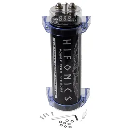 Hifonics HFC1000 Festkondensator, Aluminium, Oberfläche, Zylindrische, Gleichstrom, 1 Stück(e)