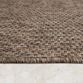 Paco Home Outdoorteppich, Taupe, Textil, Rechteckig, 300x400 cm, strapazierfähig, für Terrasse Küche