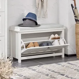 SoBuy SoBuy, Schuhschrank, Hudson (80 x 50 x 30 cm, Garderobe, Garderobenbänke, Schuhbänke