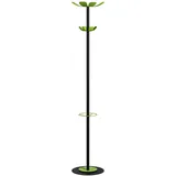 Paperflow Garderobenständer easyCloth Color Range 35 x 175 cm Schwarz/Grün