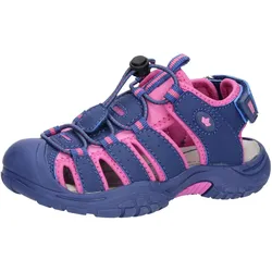 Sandale LICO "Sandale Nimbo", Gr. 33, lila, Synthetik, Schuhe