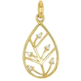 Amor Motivanhänger Gold Damen
