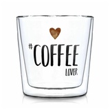 PPD Teeglas Doublewall Coffee Lover Trendglas 300 ml, Borosilikatglas