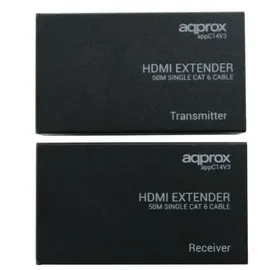 APPROX Appc14v4 Audio/video Extender Schwarz
