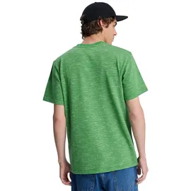 QUIKSILVER Sporttop QUIKSILVER "Lopaz Striped Pocket", Herren, Gr. XS, leprechaun lopaz stripes, Obermaterial: 70% Walkfrottier, 30% Microfaser., Tops Sporttop
