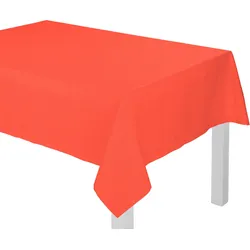 Tischdecke WIRTH "WirthNatur" Gr. 3, rot, B:130cm L:160cm, Baumwolle, Tischdecken