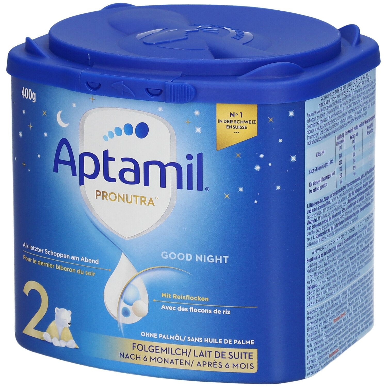 Aptamil® PronutraTM Bonne nuit 400 g Poudre