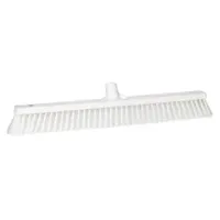 VIKAN Besen, 610 mm, weich/hart 31945 , Farbe: weiß