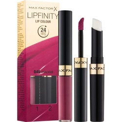 Max Factor Lipfinity Lip Colour langanhaltender Lippenstift mit Balsam Farbton 040 Vivacious 4.2 g