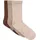 MINYMO Wool Socks Rib 3-Pack 35-38 Beige/Braun
