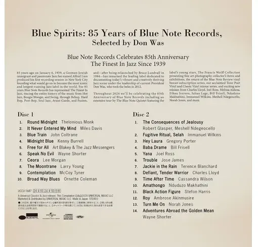 Blue Spirits: 85 Years Of Blue Note Records