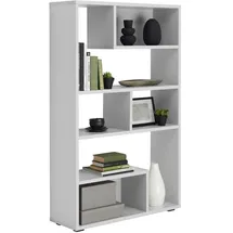 Hom ́in Hom`in Raumteiler Grau, 4 Fächer, 92x146x30 cm, Beimöbel erhältlich, stehend, Arbeitszimmer, Büroregale, Bücherregale