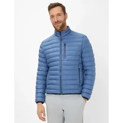 Steppjacke BRAX "Style CRAIG", Herren, Gr. S, blau, 100% Polyester, Jacken