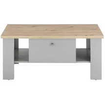 furn.design Rideau Grau Eiche 107 x 46 x 67 cm