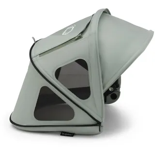 Bugaboo Dragonfly Sonnendach mit Lüftungsfenstern, ausziehbar für zusätzlichen und optimalen Sonnenschutz, wasserabweisend, Pine Green