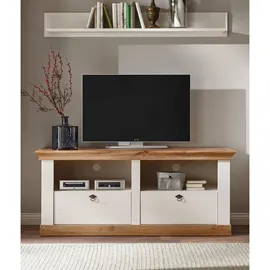 furn.design Wandboard 146 x 20 x 20 cm Weiß