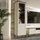 Forte Vitrine Lacetti 60,4 x 41,2 x 200,5 cm Beige