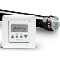 Nobily | Profi-Set/Mini | Rolladenmotor Rolladenantrieb P4 13/14-40 Zugkraft 36kg) = Vestamatic Time Control Zeitschaltuhr EAN 4260355821002