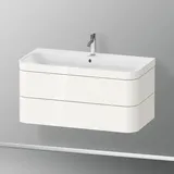 Duravit Happy D.2 Plus Waschtisch mit Unterschrank, 2 Auszüge, HP4638O2222,