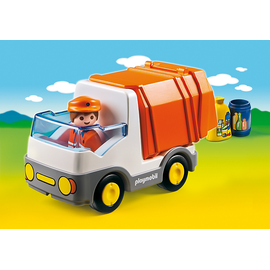 Playmobil 1.2.3 Müllauto 6774