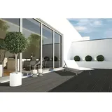 WPC-Terrassendiele Dark Brown  (300 x 13,5 x 2,1 cm, Dunkelbraun)
