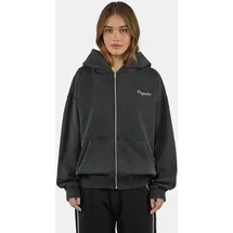 Pegador Hoodie bedruckt vintage schwarz L