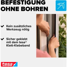 Tesa Insektenschutzgitter Insect Stop Standard 100 x 100 cm Schwarz