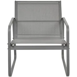 Beliani Lounge Set Grau 4-Sitzer Loungemöbel, Loungemöbel-Sets