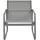 Beliani Lounge Set Grau 4-Sitzer Loungemöbel, Loungemöbel-Sets
