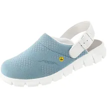 Abeba ESD-Berufsschuhe Dynamic Clog hellblau Gr. 39