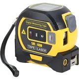3-in-1-Digital-Laser-Entfernungsmesser mit Fadenkreuz, 39 m digitaler Laser-Entfernungsmesser, 4,8 m Bandmaß mit LCD-Hintergrundbeleuchtung für
