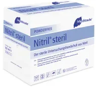 Meditrade Nitril® steril Untersuchungshandschuhe 8023L , 1 Packung = 50 Paar, Größe L