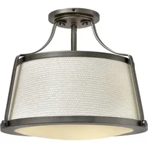 Elstead Lighting Elstead - Charlotte Deckenleuchte E27 3-fach Antikes Nickel, (E27)