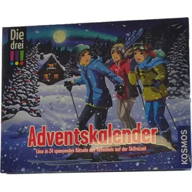 Kosmos Die drei !!! Adventskalender 2023 - Das Geheimnis auf der Skifreizeit