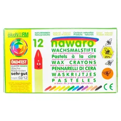 ökoNORM Wachsmalstifte, 12 Farben