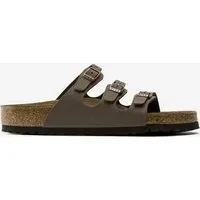 Birkenstock Florida Soft Footbed Birko-Flor Sandalen Normale Weite braun - 36