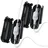 Bearware Kabelbox 21 x 14 x 8,5 cm 2-tlg. schwarz