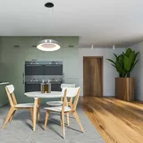 Steinhauer LED Pendelleuchte RINGLEDE, in silber