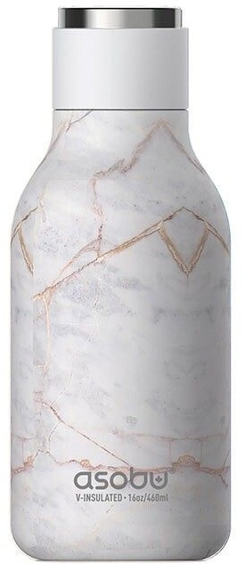 Asobu Urban Drink Bottle Marble, 0.473 L Trinkflaschen 1 St