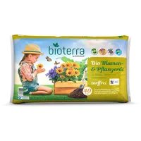 Bioterra DHG BIOTERRA Bio Blumen- & Pflanzerde Torffrei 40l
