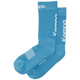 Kempa Logo Classic Socken 3er Pack Blau/Weiß 36-40