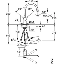 Grohe Minta Niederdruck chrom 32511000