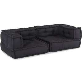 vidaXL 2-Sitzer-Modulsofa Anthrazit 140x70x36 cm Stoff