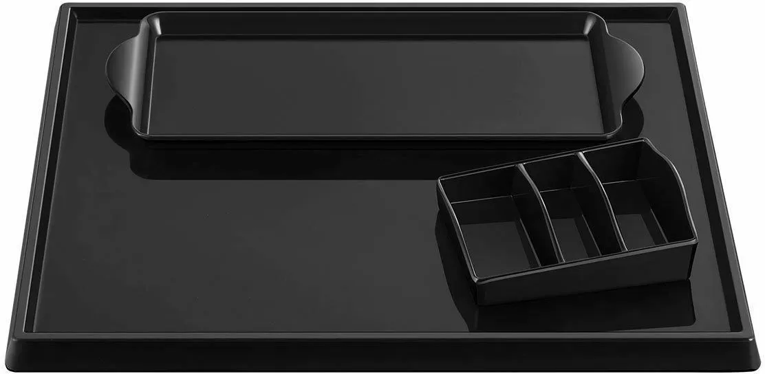 Aliseo WELCOME TRAY SOLUTION Komplettes Tablettset schwarz