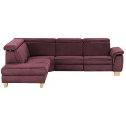 Kollektion Kraft Ecksofa  Beata ¦ rot ¦ Maße (cm): B: 270 H: 80 T: 233