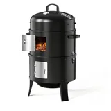 KOBENDA 3-in-1 Smoker Grill, Räucherofen und Räuchertonne