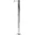 Beliani Gartendusche Silber 0,26 m x 0,46 m