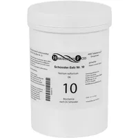 HOMOEOPATHIEFUCHS Schüssler-Salz Nummer 10 Natrium sulfuricum D6 Biochemie 4000 St Tabletten