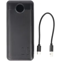 XCell Powerbank X20000PD mit 20.000mAh Kapazität, USB-C PD3.0, Quick-Charge, LED-Display, 2x USB-Ausgang 1x USB-C-Ausgang